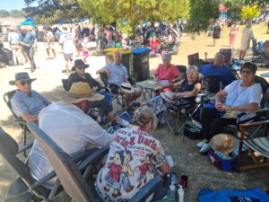 Relaxing at the Burrumbeet Cup